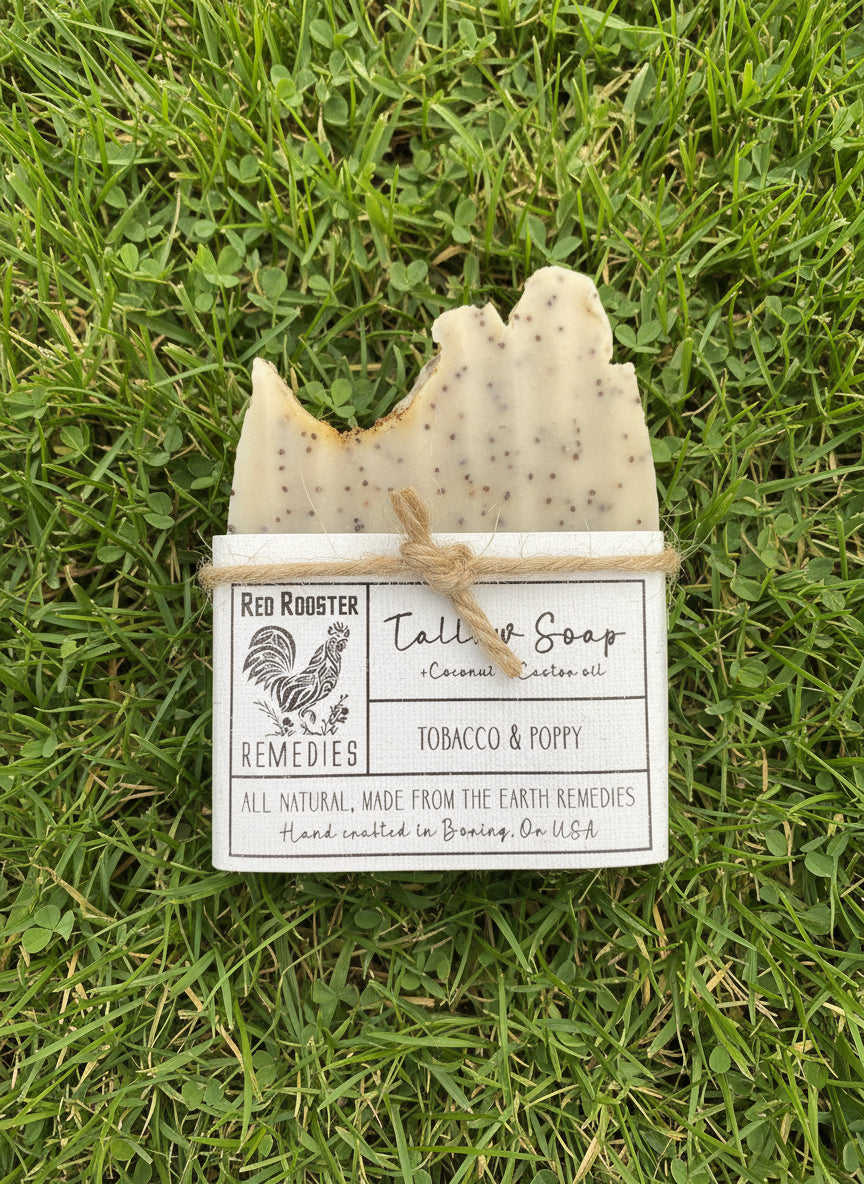 Organic Tallow Soap with Castor + Coconut Oil