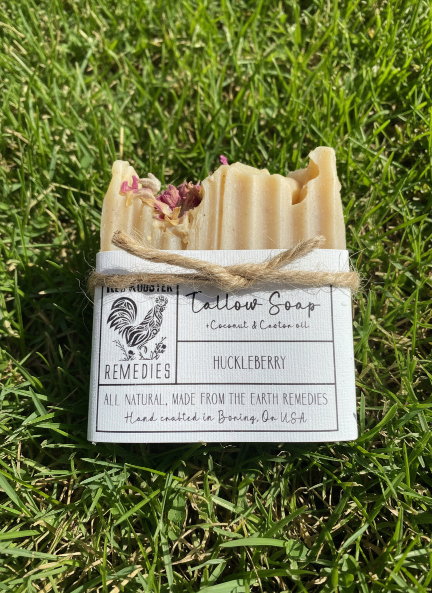 Organic Tallow Soap with Castor + Coconut Oil