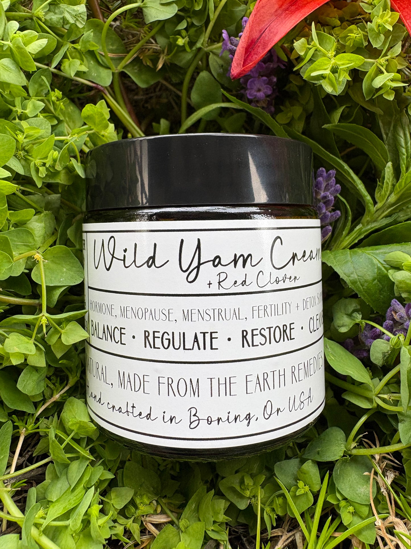 Organic Wild Yam with Red Clover