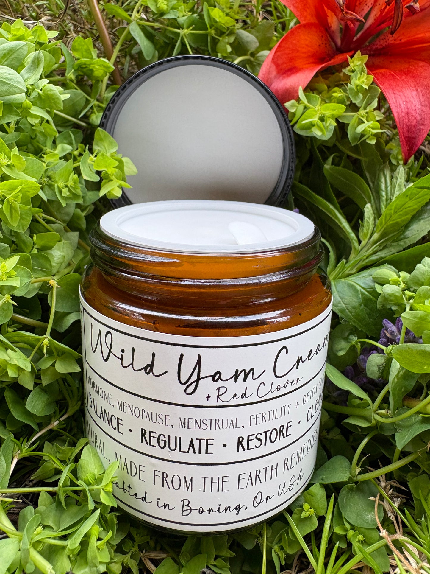 Organic Wild Yam with Red Clover