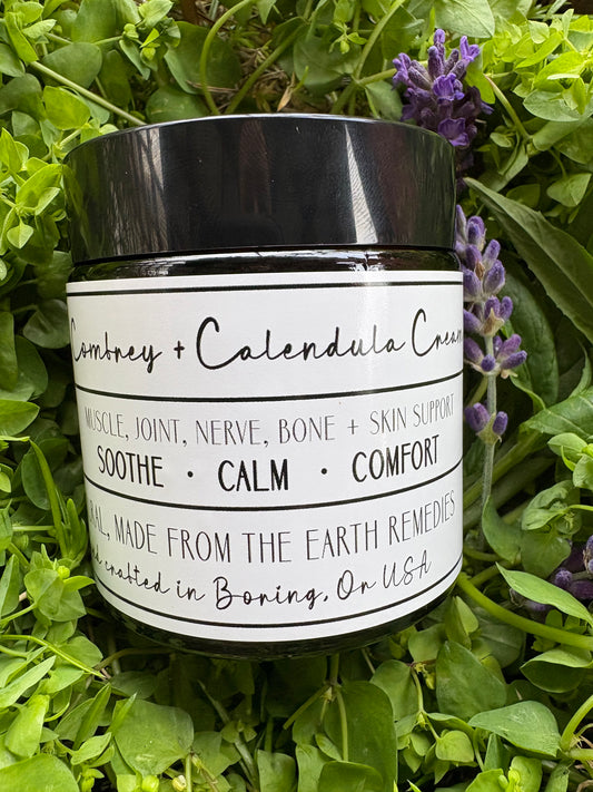 Organic Comfrey + Calendula Cream