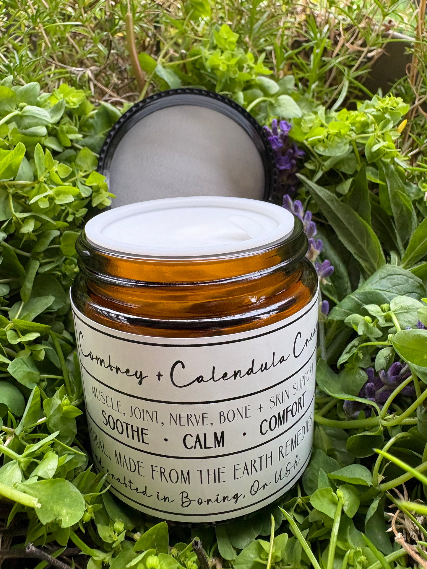 Organic Comfrey + Calendula Cream