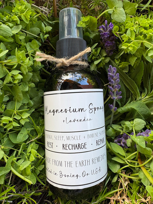 Magnesium Spray with Organic Lavender