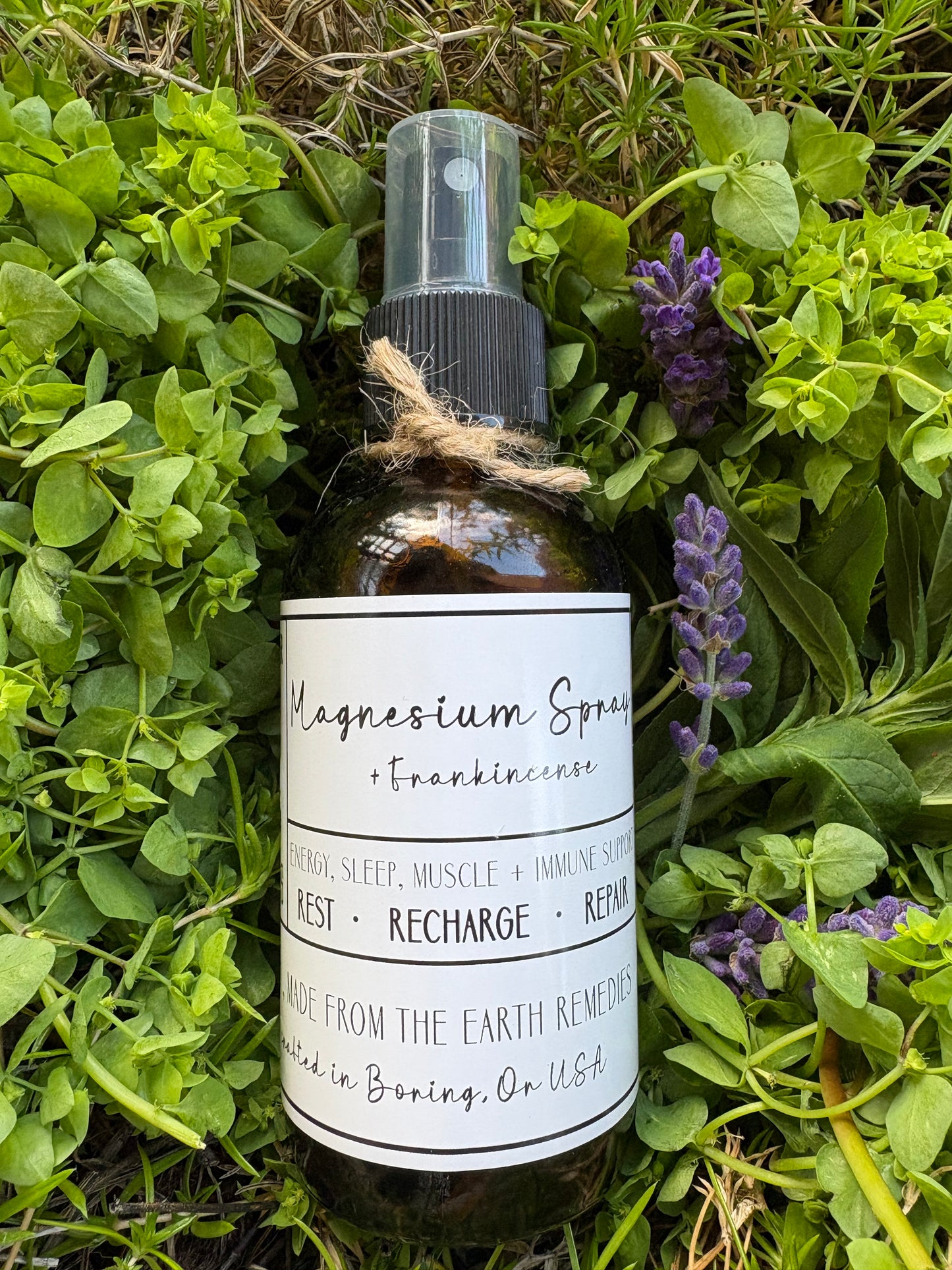 Magnesium Spray with Organic Frankincense