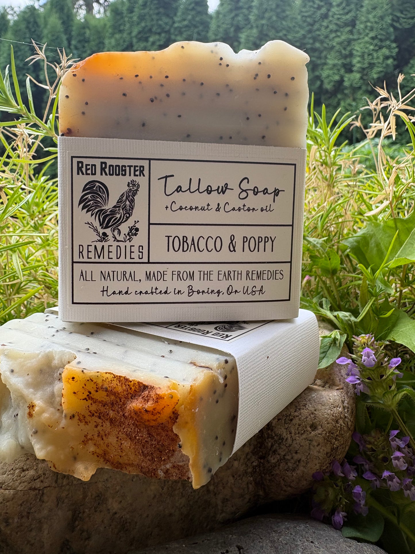 Organic Tallow Soap with Castor + Coconut Oil