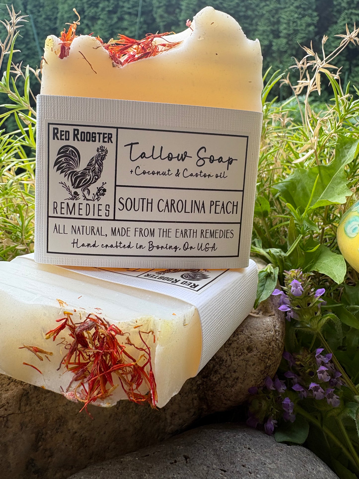 Organic Tallow Soap with Castor + Coconut Oil