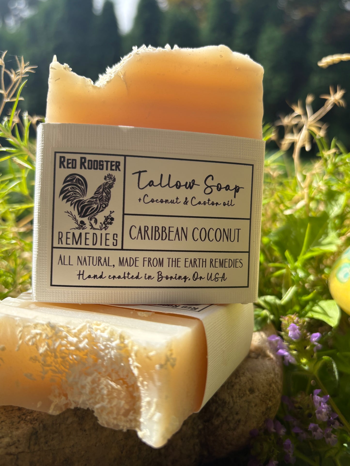 Organic Tallow Soap with Castor + Coconut Oil