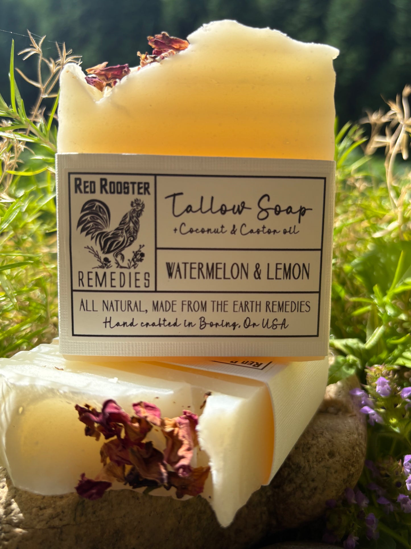 Organic Tallow Soap with Castor + Coconut Oil