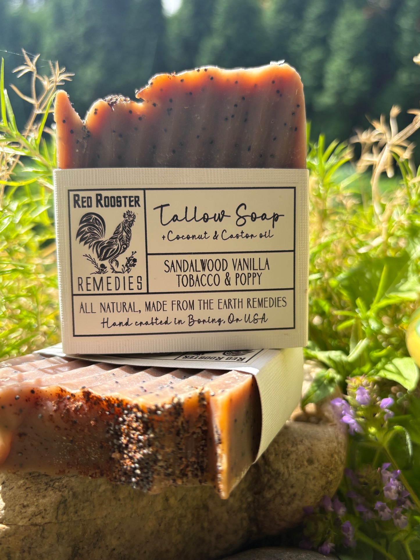 Organic Tallow Soap with Castor + Coconut Oil