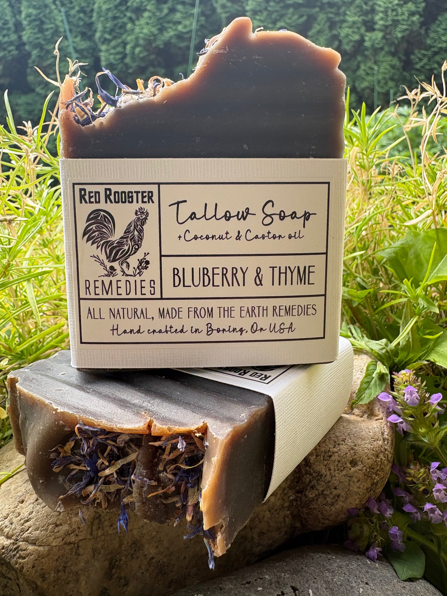 Organic Tallow Soap with Castor + Coconut Oil